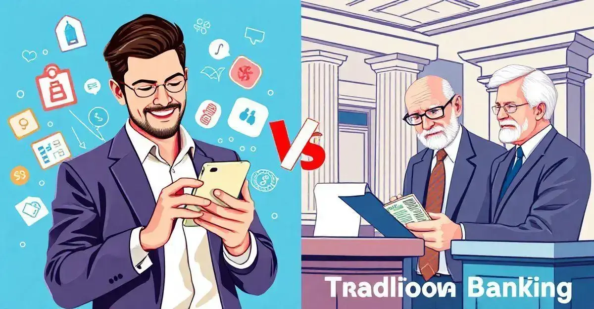 Banca móvil vs. banca tradicional