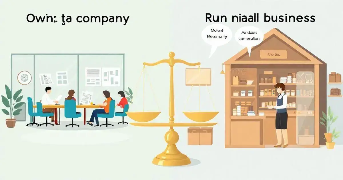 diferencias entre empresa y negocio