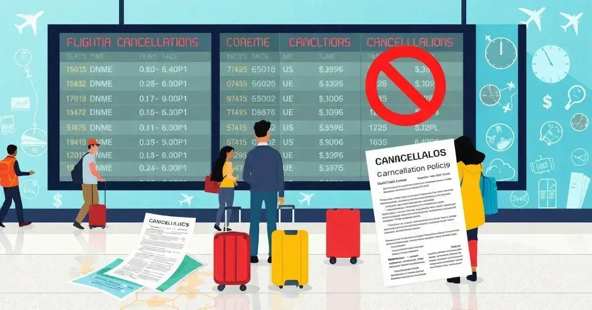 Impacto de las políticas de cancelación en tu viaje