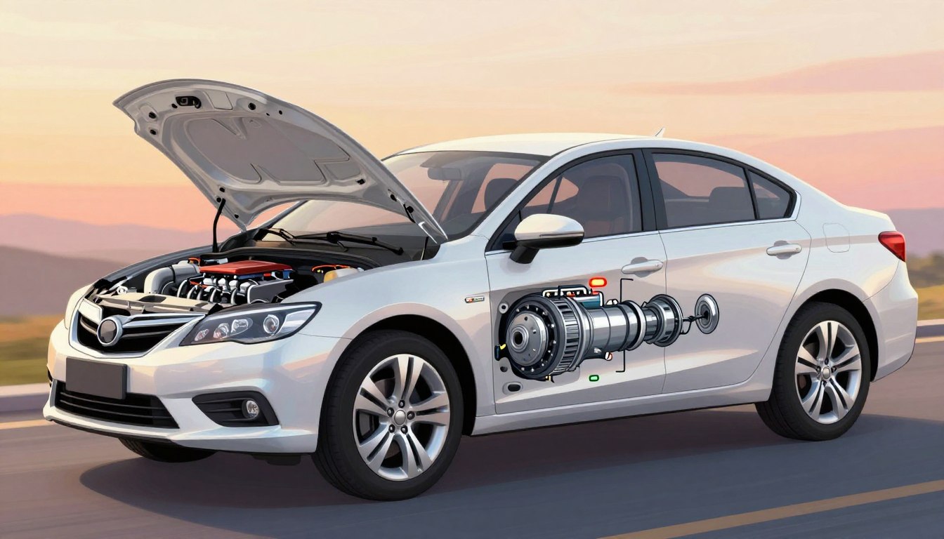 Partes principales de un auto